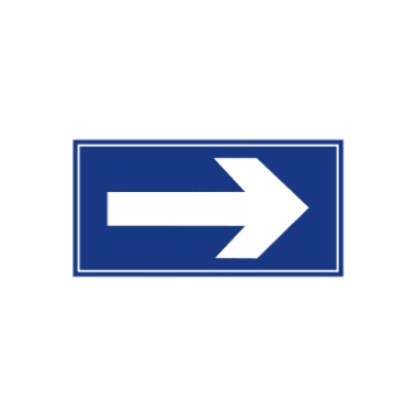单行路向左或向右:表示一切车辆向左或向右单向行驶。此标志设在单行路的路口和入口处的适当位置。