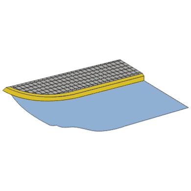 禁止路边临时或长时停放车辆线: