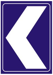 线形诱导标基本单元: